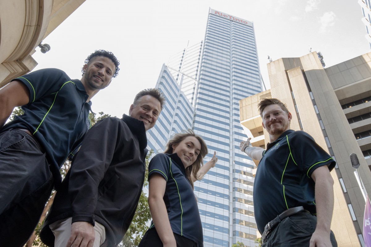 Taking the plunge for charity