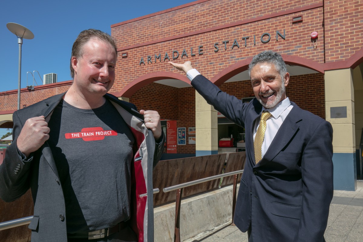 Train line’s new image