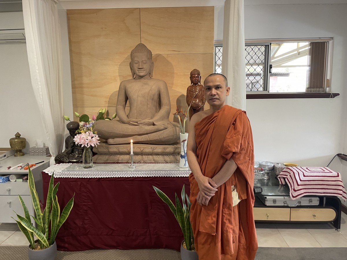 Monks offer inner peace