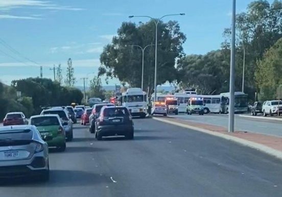 School students injured in Canning Vale bus crash