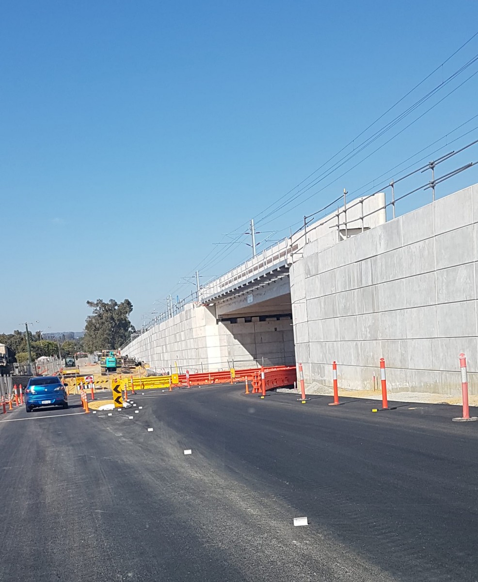 Underpass finally opens