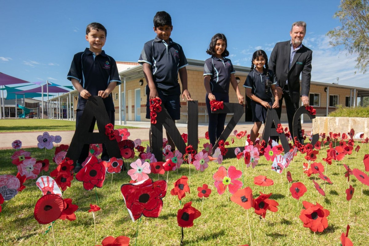 Local schools do their bit for ANZAC
