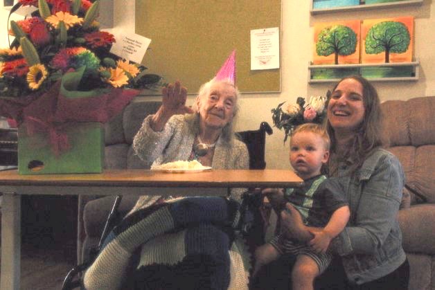 Birthday celebrations held for Susannah, 103