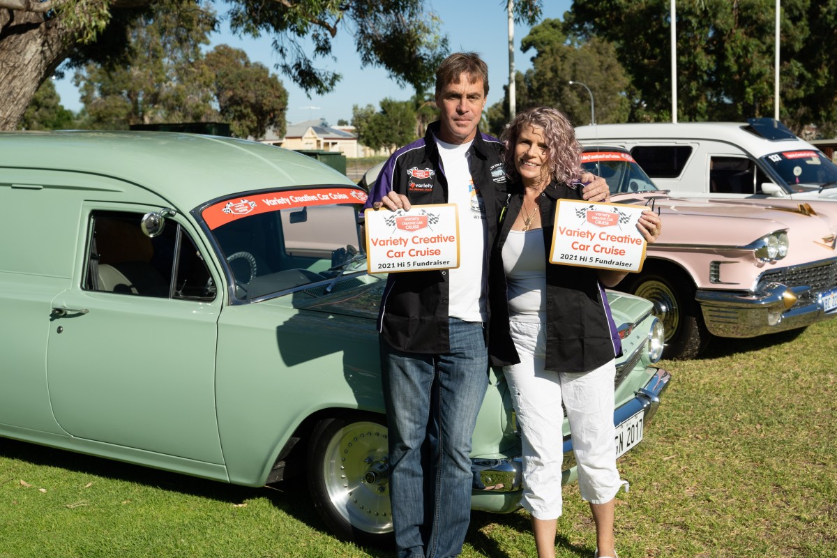 Couple keep on cruising