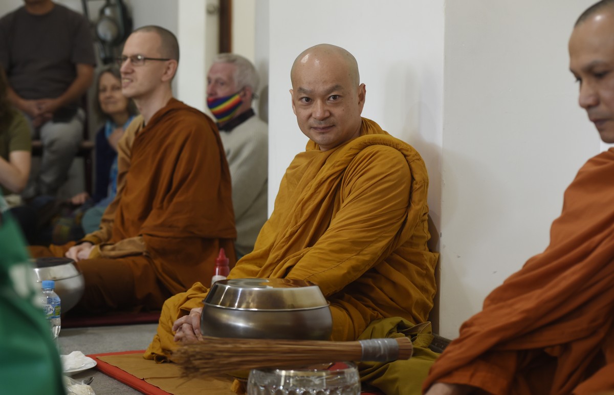 Monks celebrate Buddha’s birthday