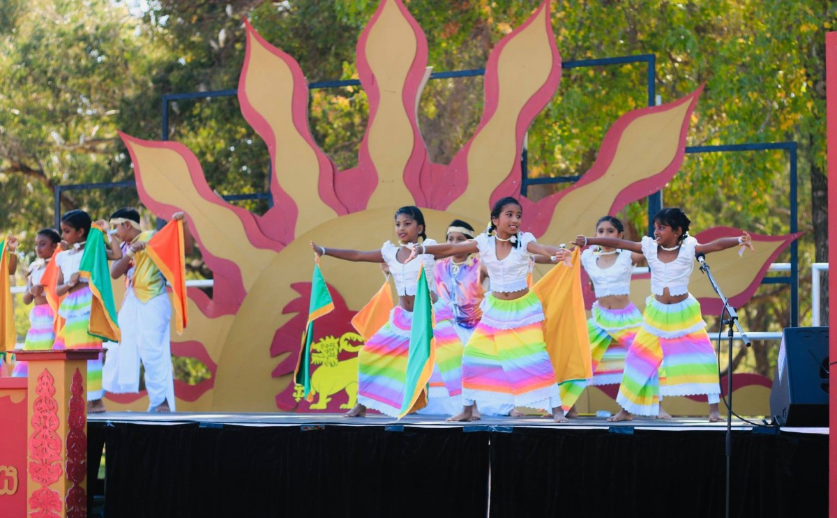 Colour brings in New Year