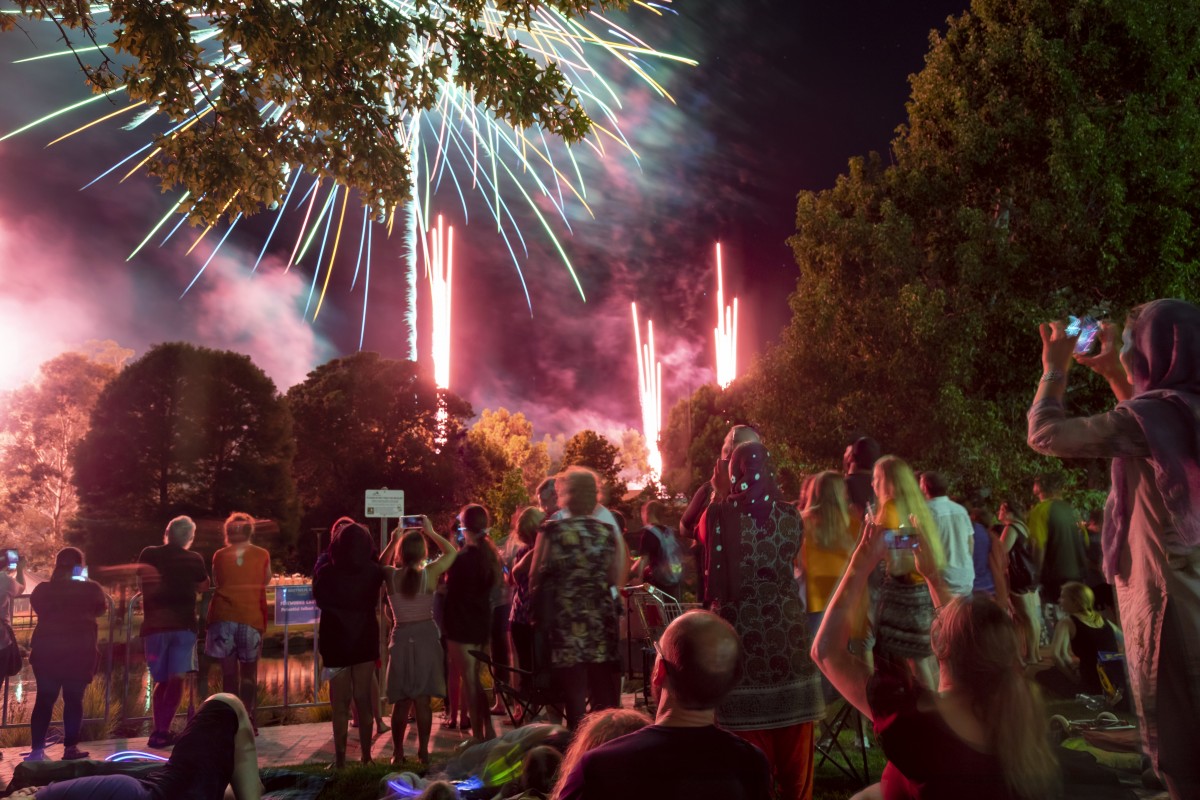 Fireworks for WA Day