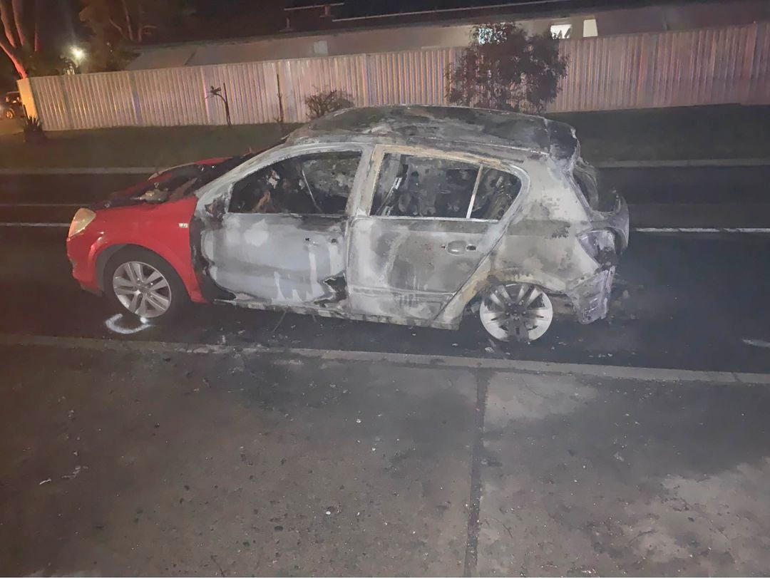 Mother’s plea after car catches fire