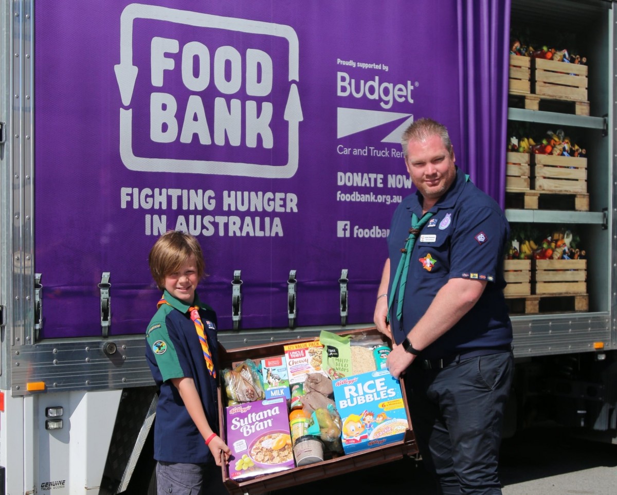 Scouts go with waste not, want not motto