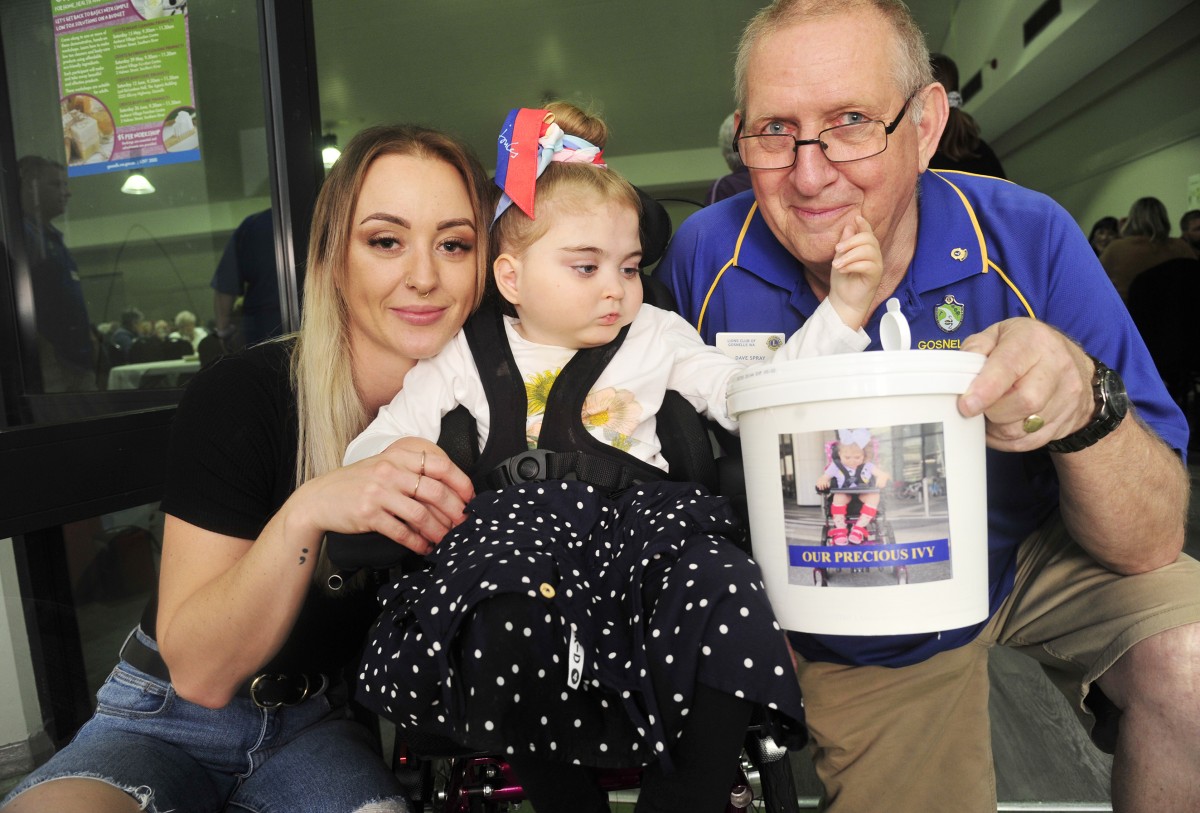 Lions roar for little Ivy