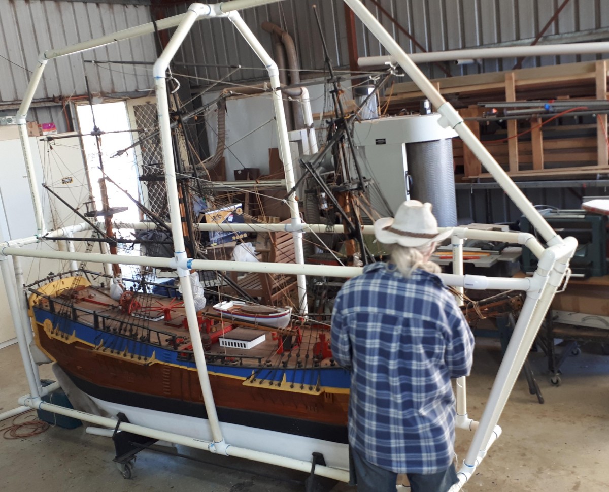 Replica boat finds home in Queensland