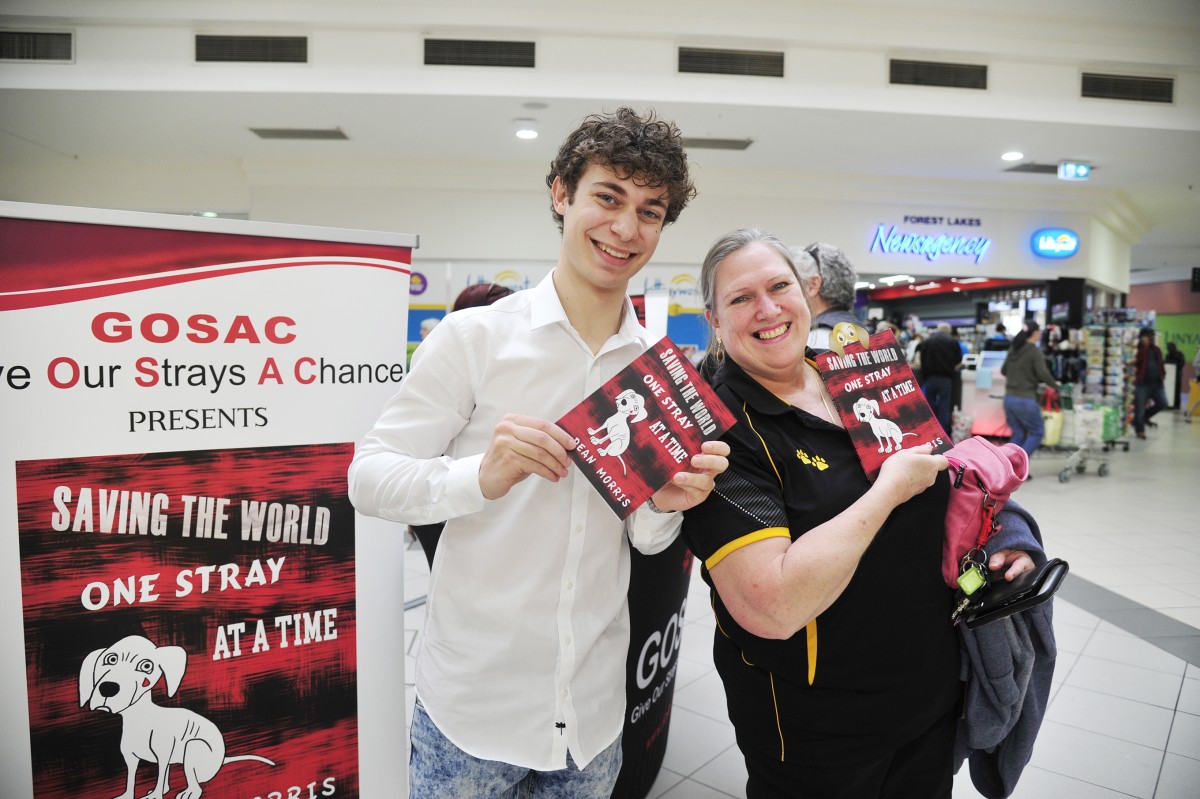 Animal hero pens first book