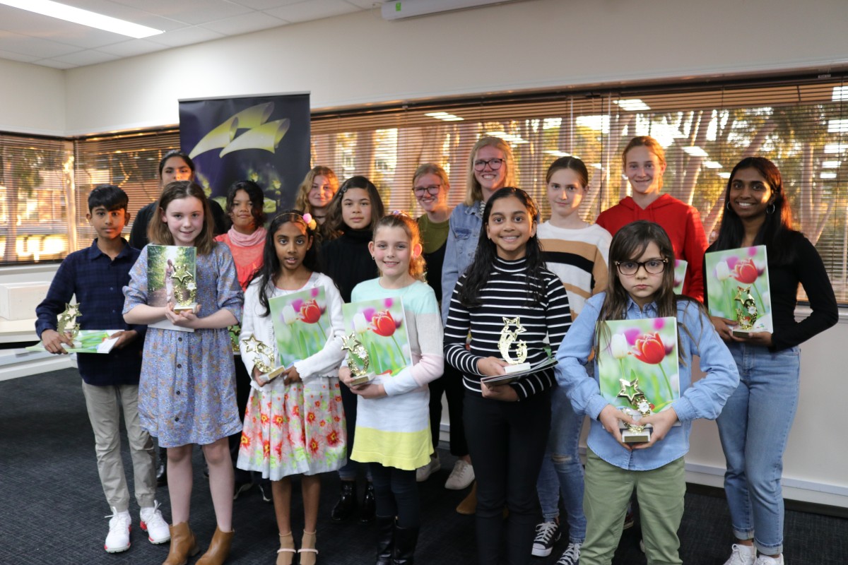 Budding young writers rewarded