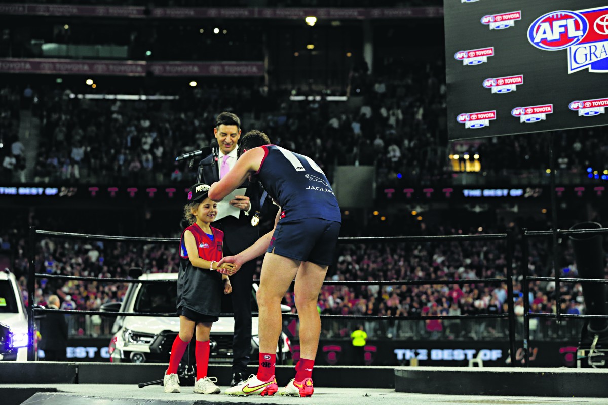 Ariya’s AFL glory moment