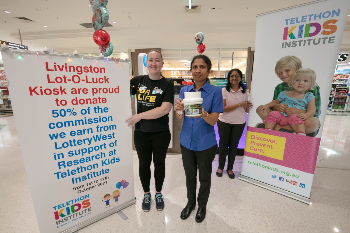 Kiosk owners give generously to children