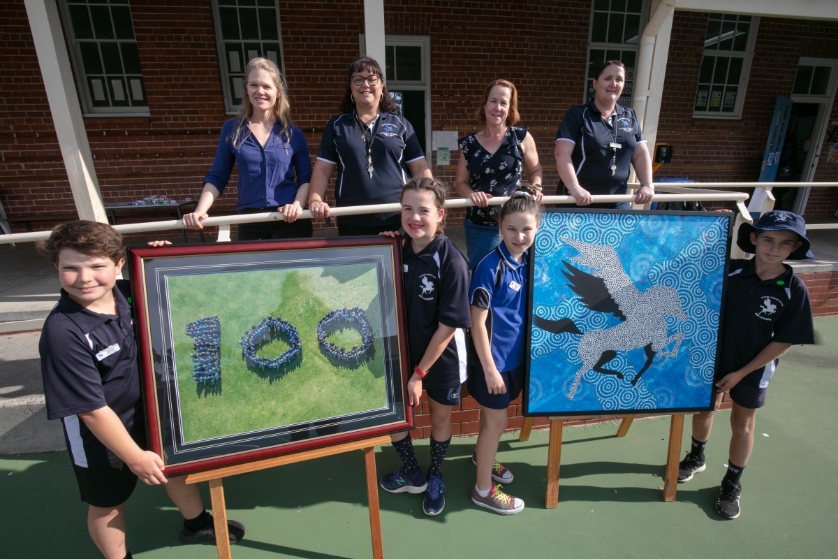 Tears and hugs as school turns 100