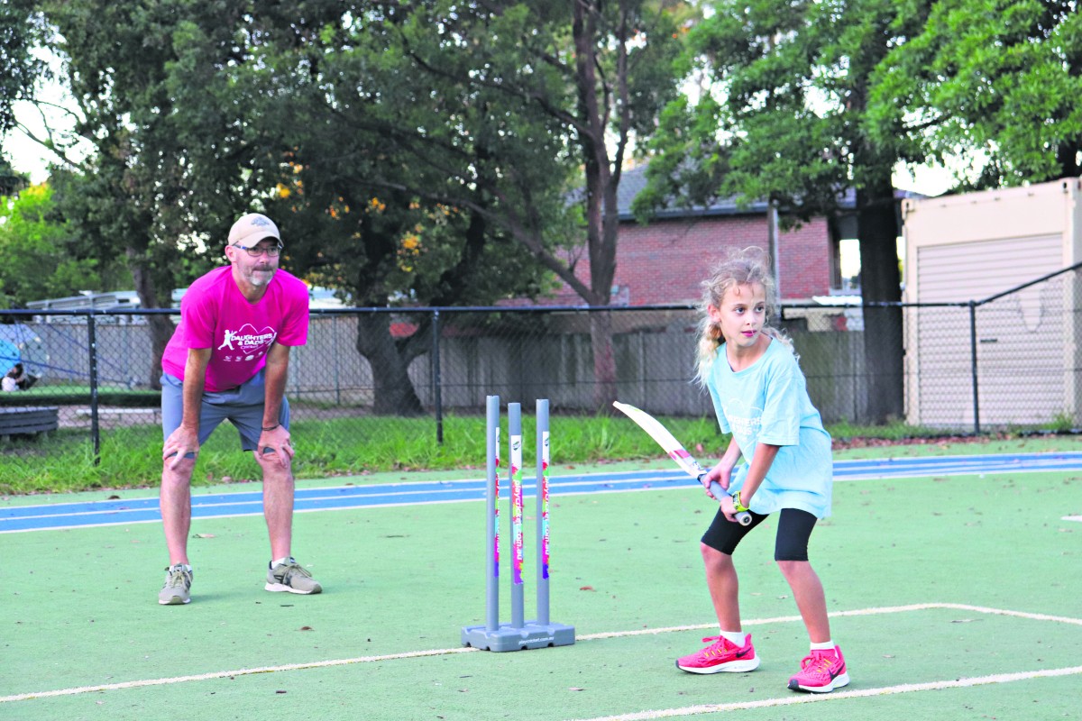 Fathers and daughters bond on bails