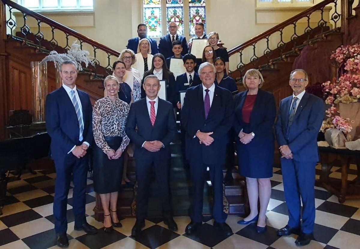 School receives praise from the Governor