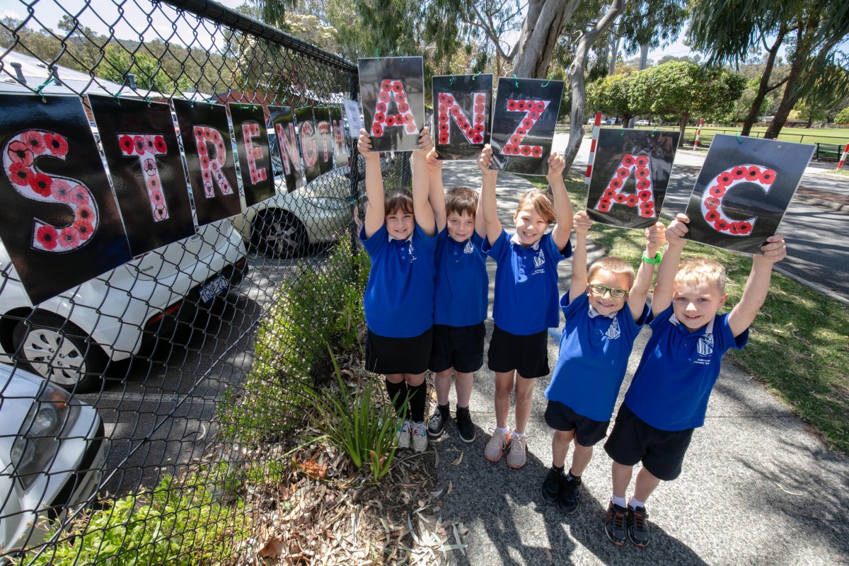 Students pay tribute to our heroes