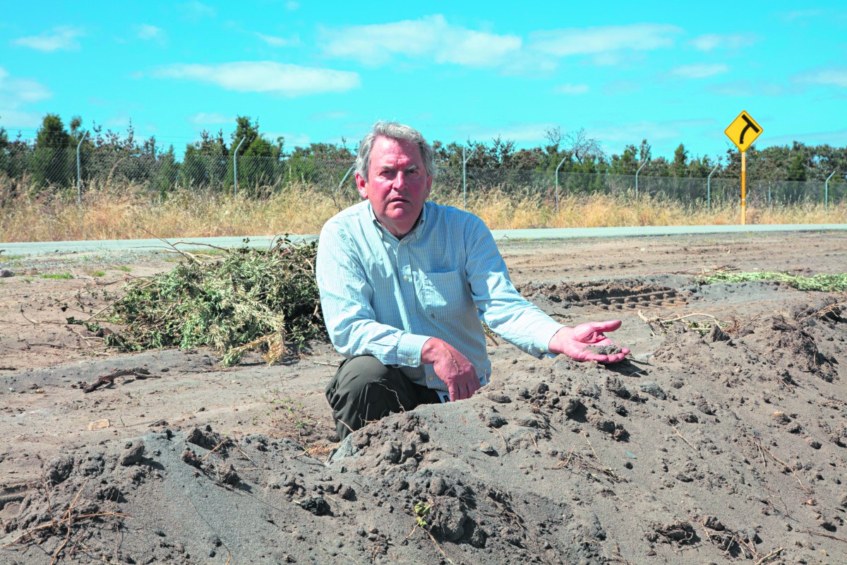 Illegal clearing still going on