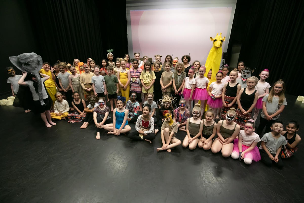 Students put on a roaring performance