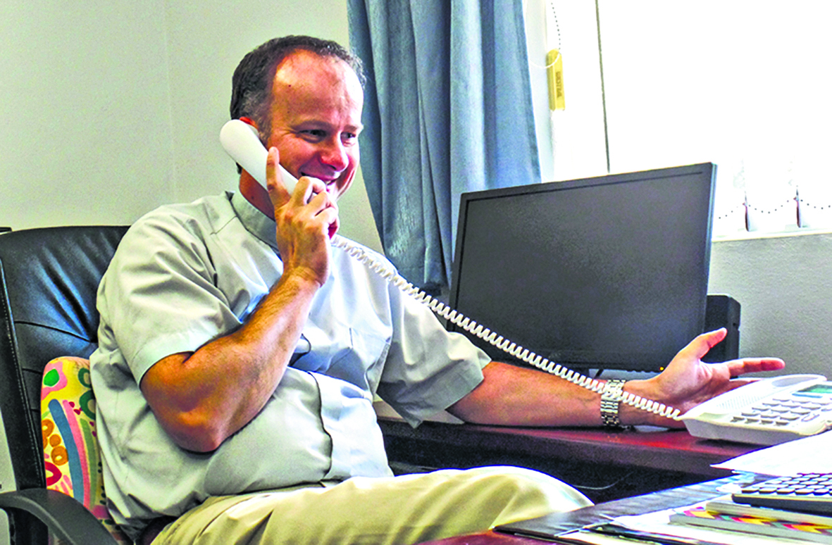 Flock flees over protesting priest