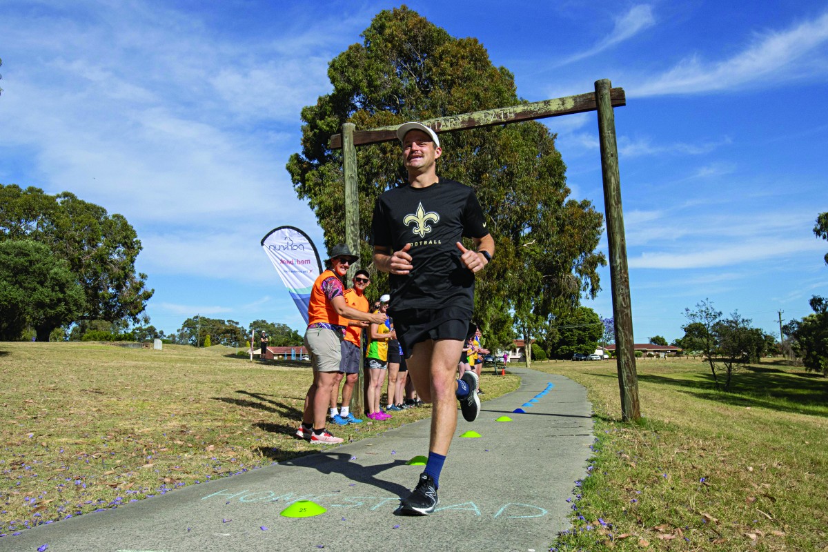 Teacher runs for suicide prevention