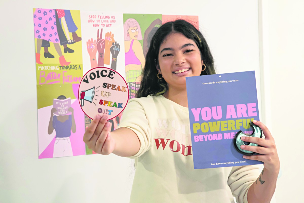 Ready to use her Voice