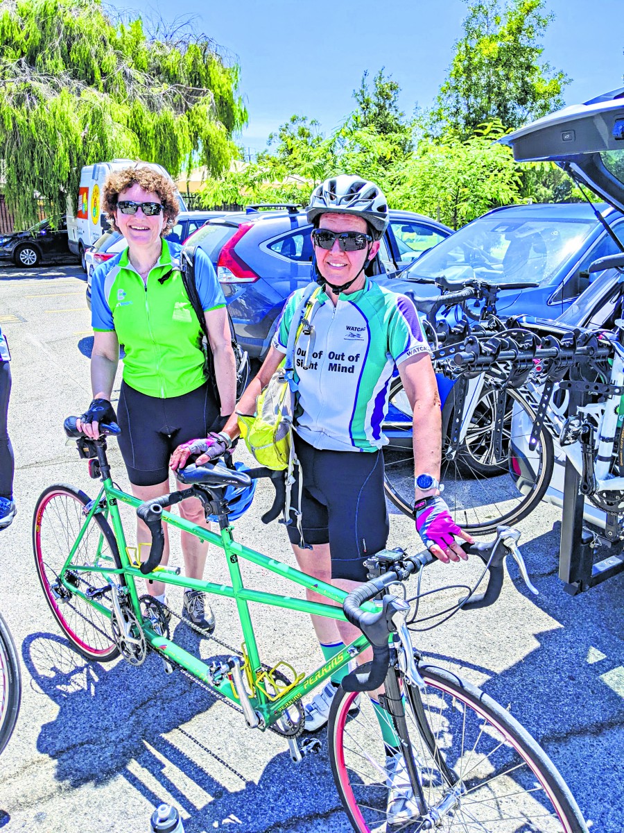 Deanne rides 187km with little vision and a big smile