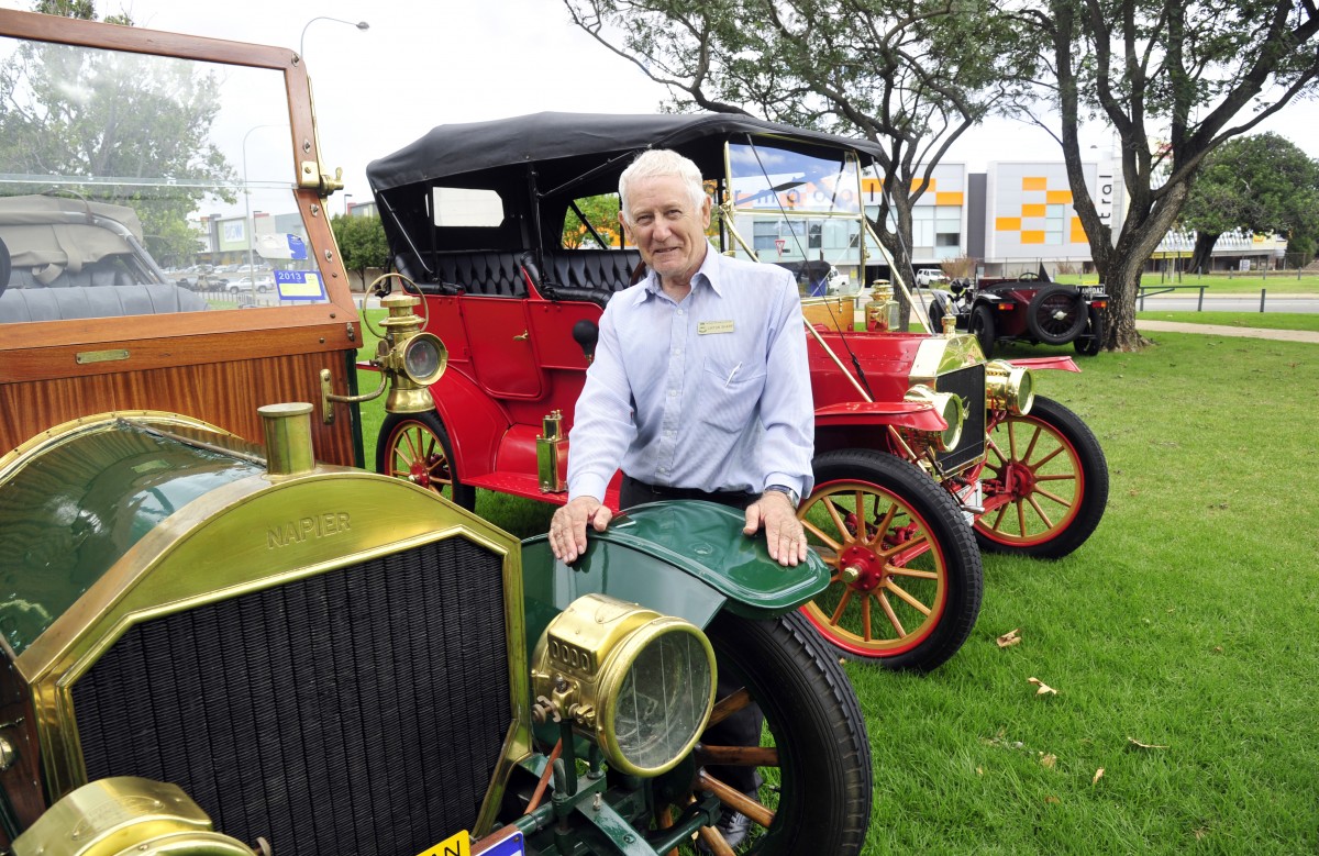 Drivers take in motoring days of old