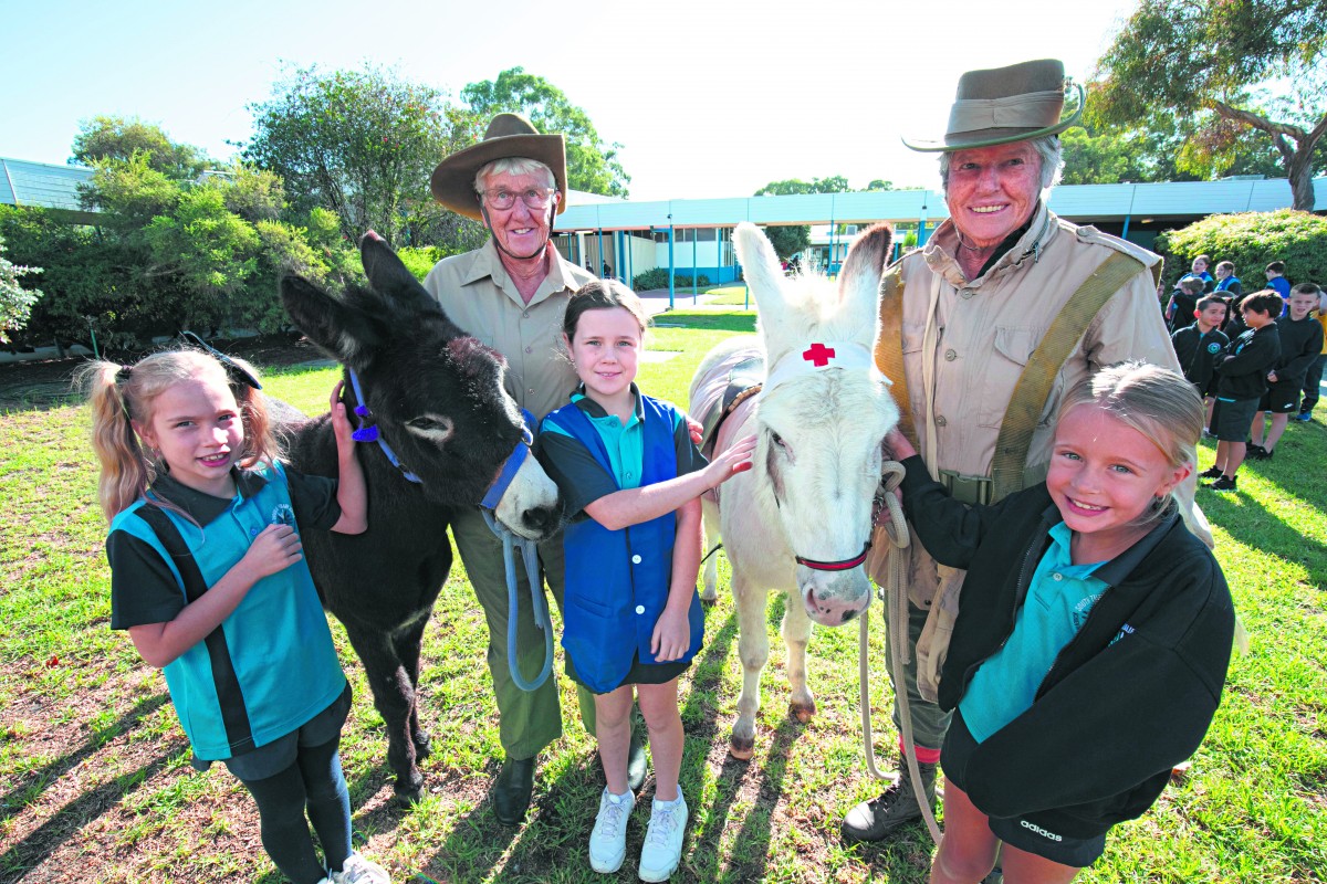 Students honour our diggers