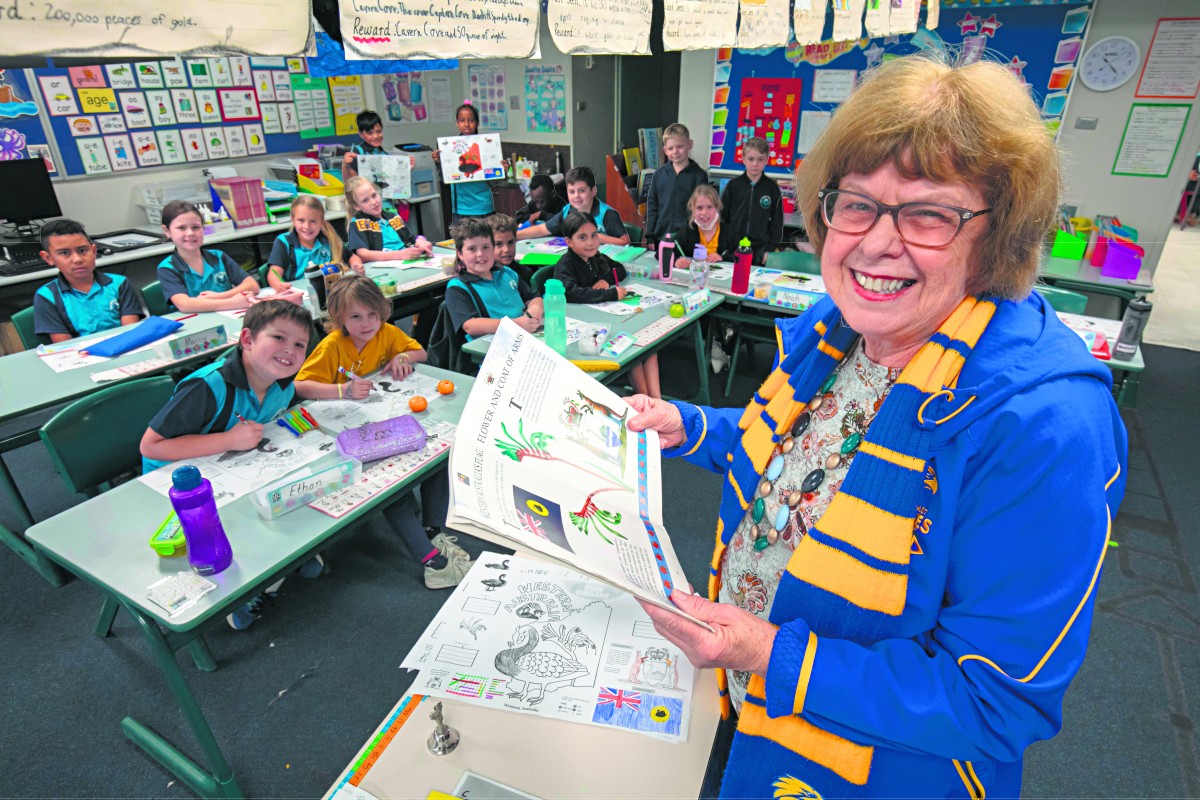 Goodbye and thank you Mrs Downes