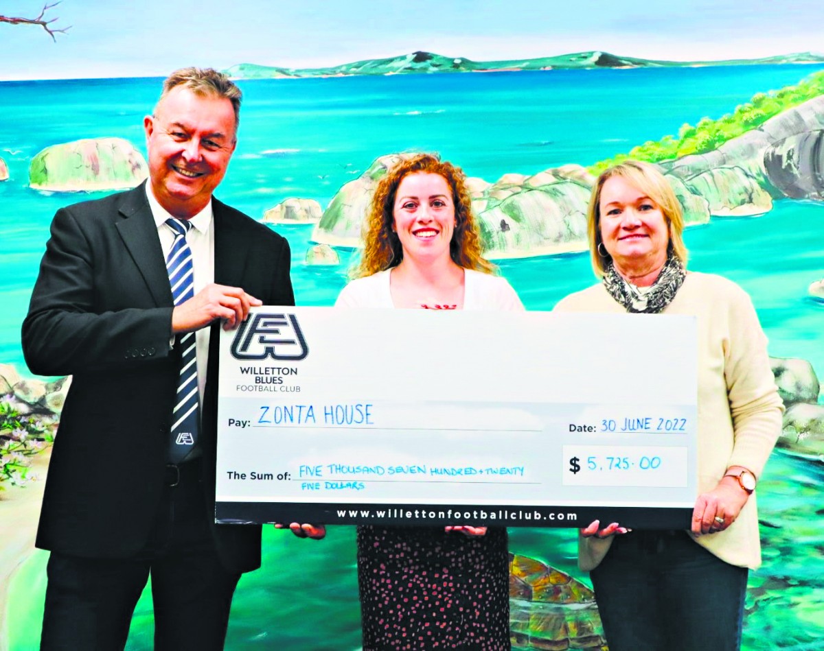 Club kicks goals for women’s refuge