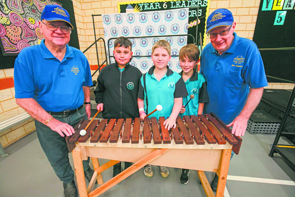 Meet Bill and Ken – the bass marimba building men